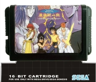

Yuu Yuu Hakusho - Makyou Toitsusen (Japanese) - 16 bit MD Games Cartridge For MegaDrive Genesis console
