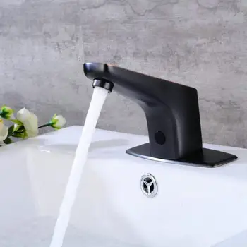 

Non-touch Sensor Automatic Basin Faucets Cold & Hot Water Tap for Bathroom Kitchen sink faucet G1/2 torneira do banheiro