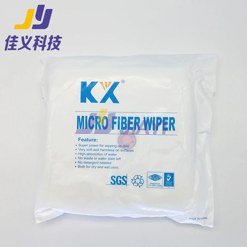 

Best Quality!!! 9*9 Inch Micro Fiber Wiper No Dust Cleanroom Wipers For All Printer and Parts Type C