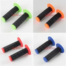 Цвета резиновые мотоцикл ручка мотоциклетного Универсальный мотоцикл части изменение скутер руль мотоцикла ручками