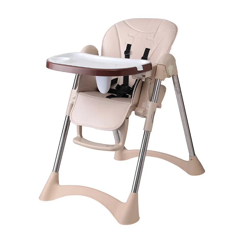 Children's Dining Chair Multi-function Adjustable Folding Chair Infant Feeding Seat Portable Cute Child Five-point Safety Seats Children's Dining Chair Multi-function Adjustable Folding Chair Infant Feeding Seat Portable Cute Child Five-point Safety Seats