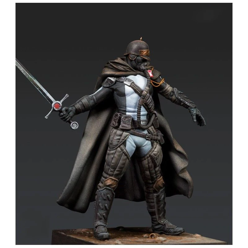 

1/24 Scale 75mm Unpainted Resin Figure Mask Samurai