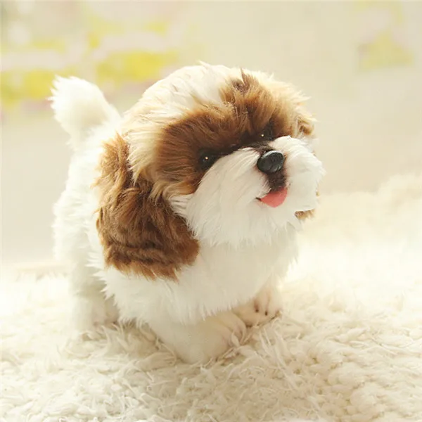 German Sheperd Cute Dogs Plush toys soft stuffed animal kids gift - 2