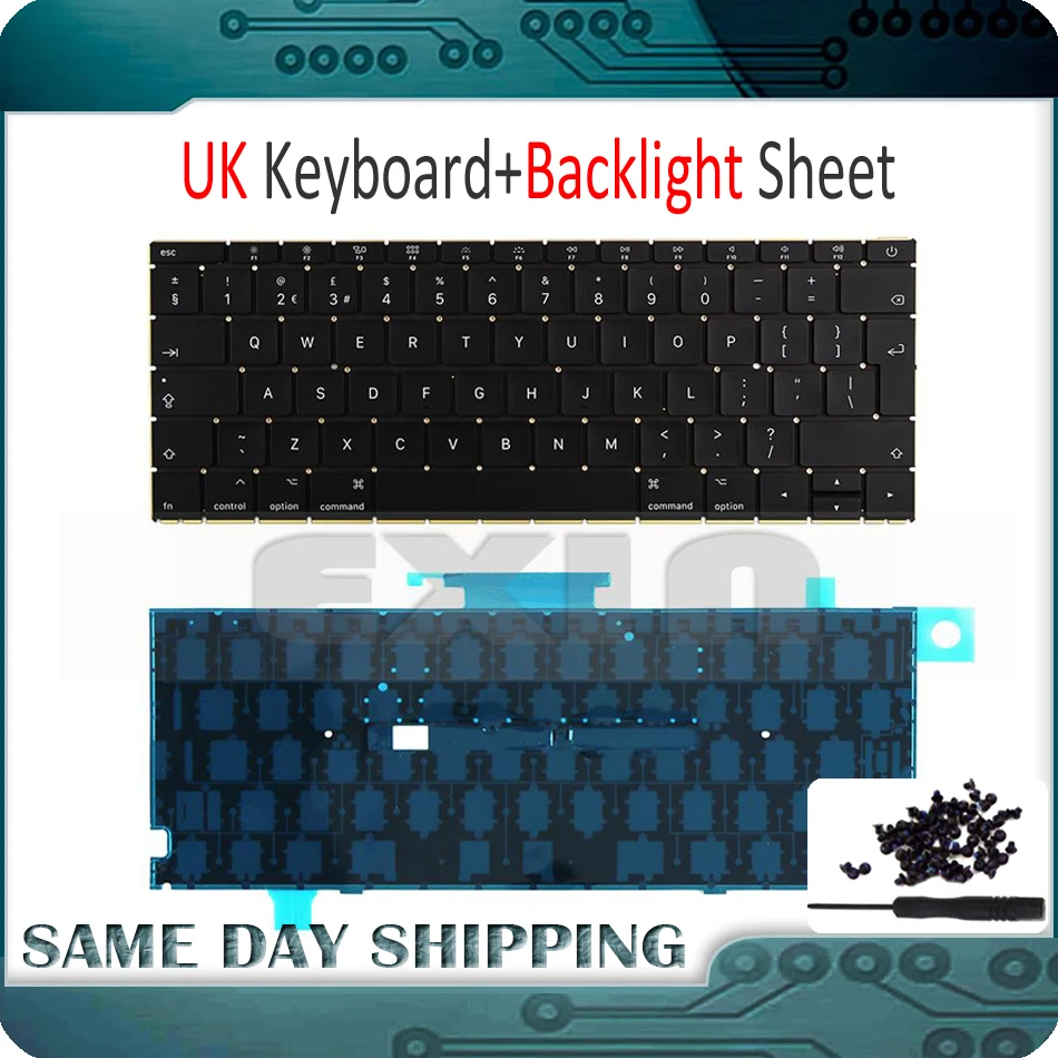 Ранняя новинка 2015 для MacBook retina 12 &quotA1534 Великобритания клавиатура QWERTY английский