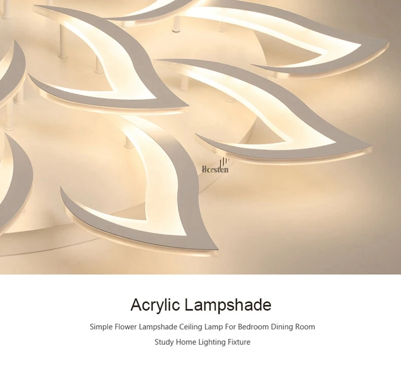 Modern Ceiling Chandelier Light 10 14 18 Heads Flower LED Ceiling Chandelier Lights For Living Room Bedroom Chandelier Lighting (17)