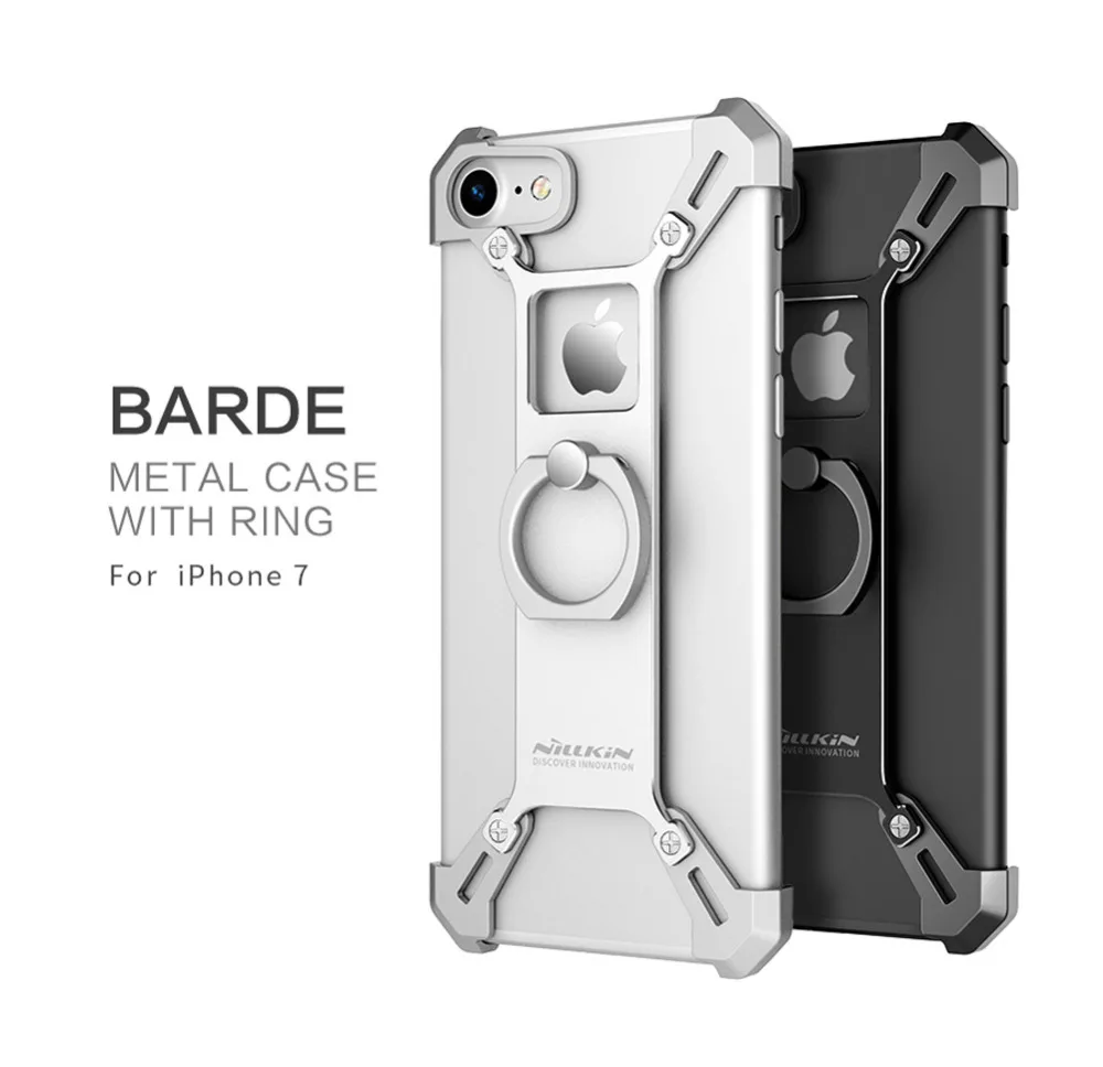 bilder für Für iphone 6 s plus 7 plus huawei p10 plus Standplatz-abdeckung Nillkin Barde Metall Tough Phone Abdeckung Ring Halter Für Iphone 7 Schwarz bilder für Für iphone 6 s plus 7 plus huawei p10 plus Standplatz-abdeckung Nillkin Barde Metall Tough Phone Abdeckung Ring Halter Für Iphone 7 Schwarz