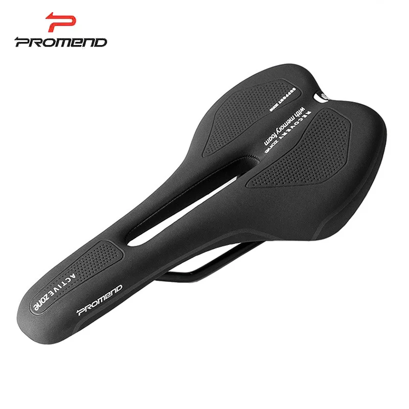 

PROMEND Soft Bicycle Saddle PU Leather Road Cycling Saddle Breathable MTB Saddle Mountain Bike Cushion Selle Velo Route
