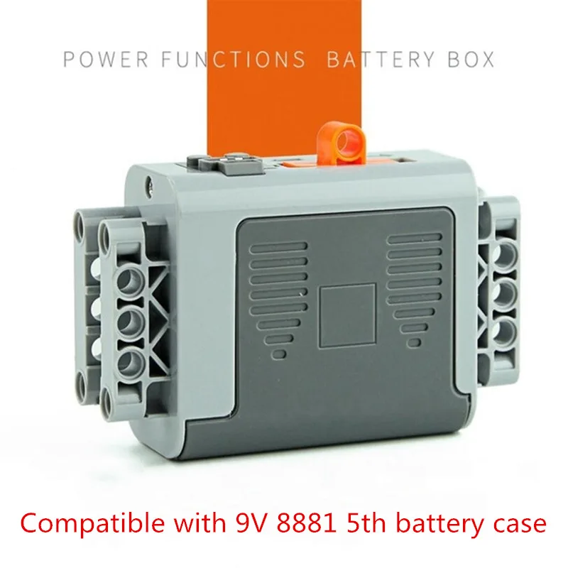 

Motor Technic 8883 8881 8882 Train Remote Control Battery Box Switch LED Light Power Functions 15039 20006 roller coaster