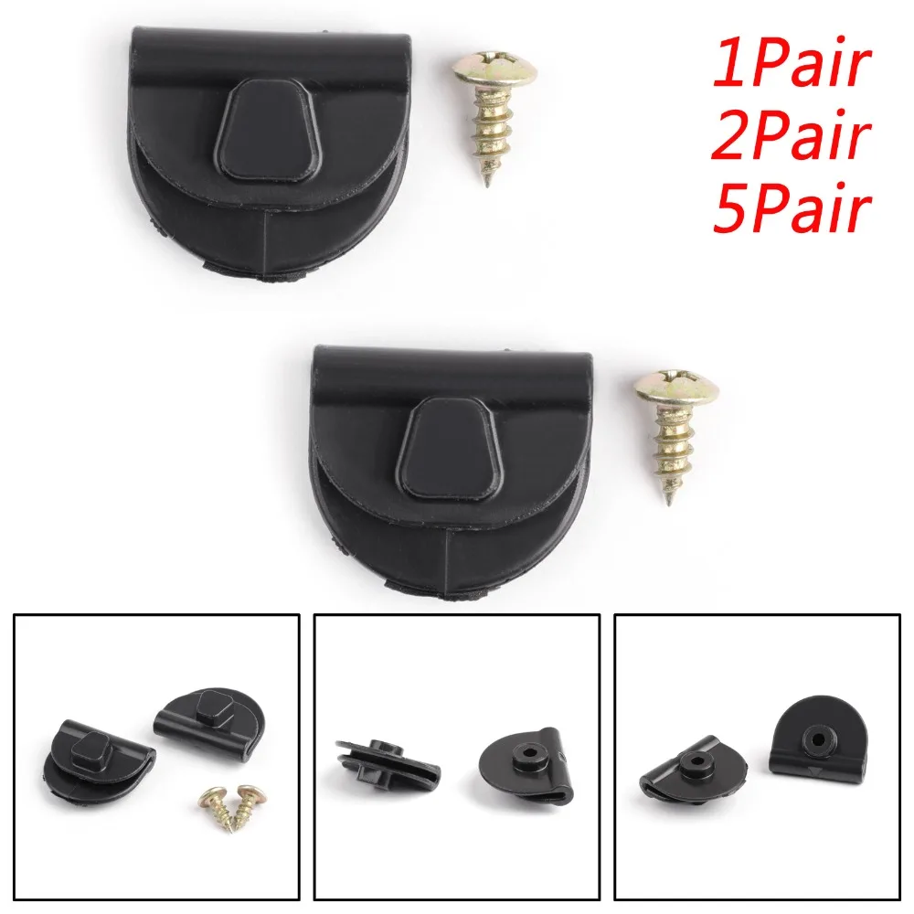 

Areyourshop Motorcycle Battery Left Side Cover Clip + Screw for Harley Sportster 04-18 XL883 XL1200 Motorcycle Accessories