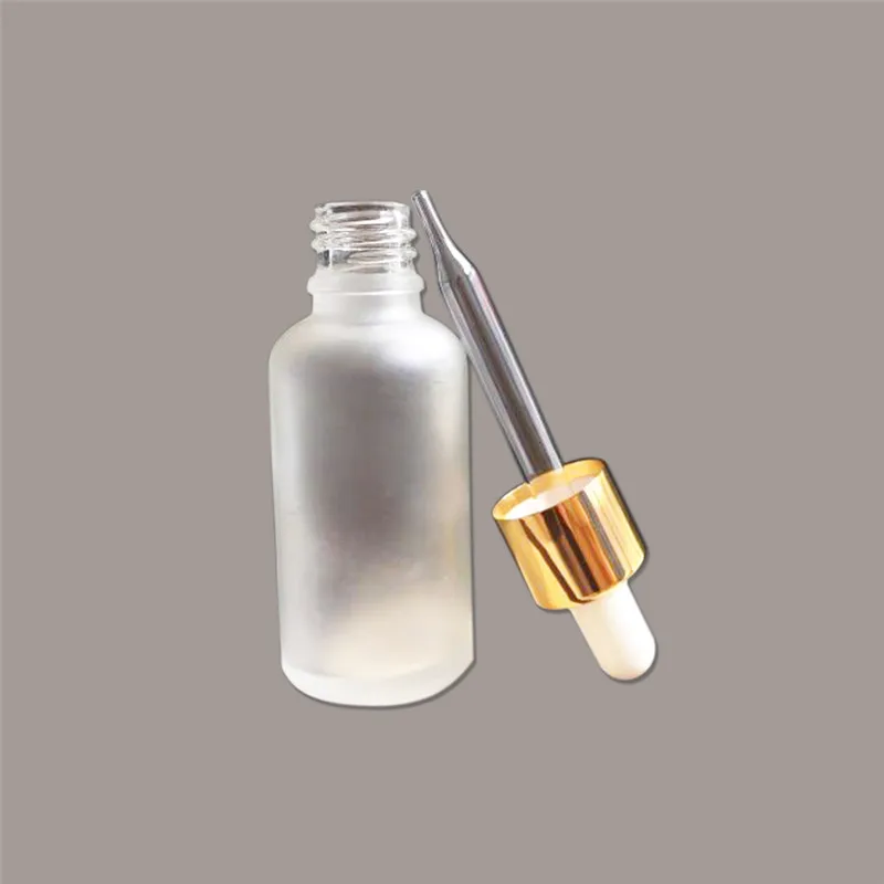 50ml matt white glass bottle_