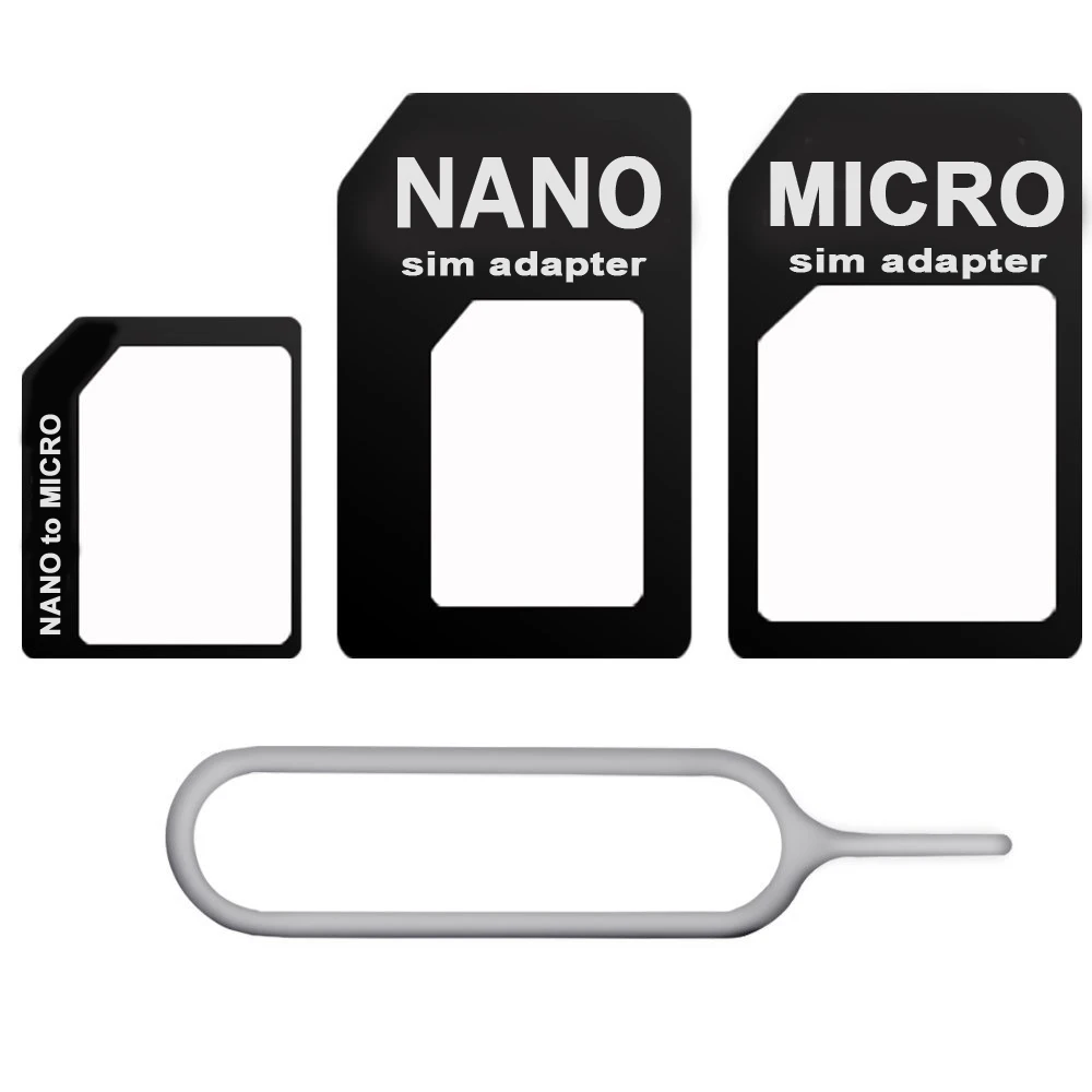 5 шт. Welsly 4 в 1 Nano sim-карта для Micro sim-карты стандартный адаптер конвертер для iPhone X 8 7 6 Plus se S8 7 Xiaomi redmi honor
