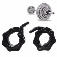 1 пара штангой зажим пара 1 дюймов или 2 дюймов Quick Release Олимпийский Размеры блокировки Штанги отлично подходит для pro тяжелая атлетика обучение