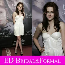 Kristen Stewart kleid weiß kurz cocktail Heimkehr Dämmerung