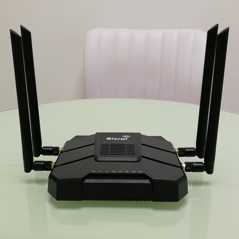 Gigabit openWRT WiFi роутер со слотом для sim-карты 1200 Мбит/с 2,4G/5 ГГц 512 Мб двухдиапазонный 4G LTE 3g модем маршрутизатор беспроводной ретранслятор