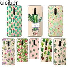 ciciber Plant Cactus Phone Case For Oneplus 7 Pro 1+7 Pro Soft TPU Cover for Xiaomi 9 Coque For Redmi Note 7 6 Pro Funda Shell