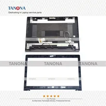 Для lenovo IdeaPad G70-70 G70-80 чехол для ЖК-панели задняя крышка чехол задняя крышка APOU1000100 черный+ ЖК-рамка APOU1000200 B оболочка