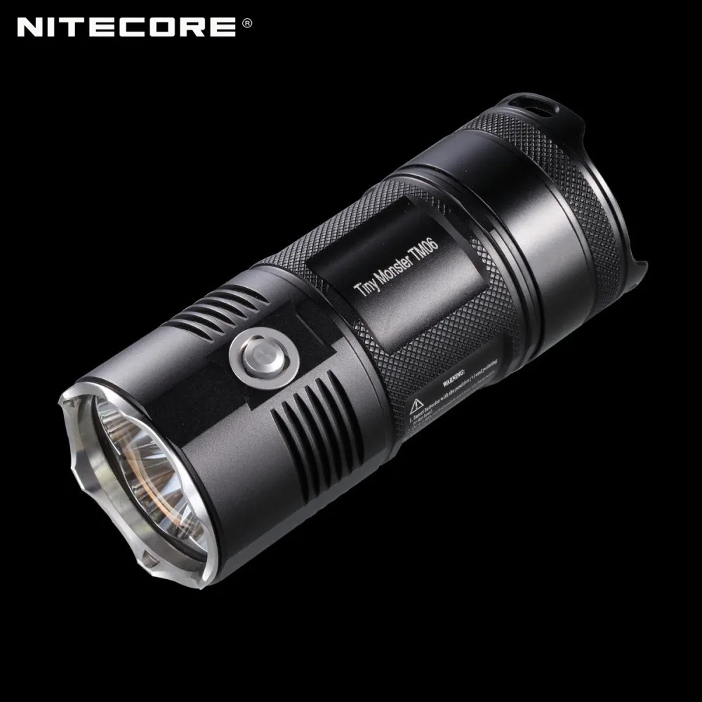 Тактифонарь светодиодный фонарик Nitecore TM06 3800 люмен подводный 18650 с кобурой