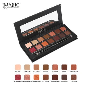 

IMAGIC Eyeshadow Palette 14 Colors Eyes Shimmer Matte Eyeshadow Makeup Light Eye Shadow Palette Shades With Brush makeup