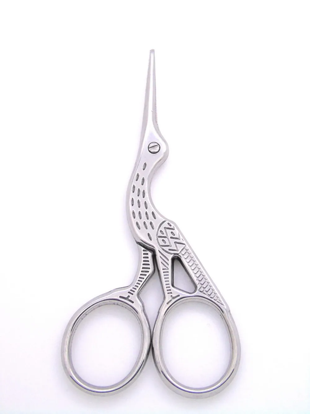 Vintage Stork Bird Style Sewing Scissors Carbon Steel TailorSewing