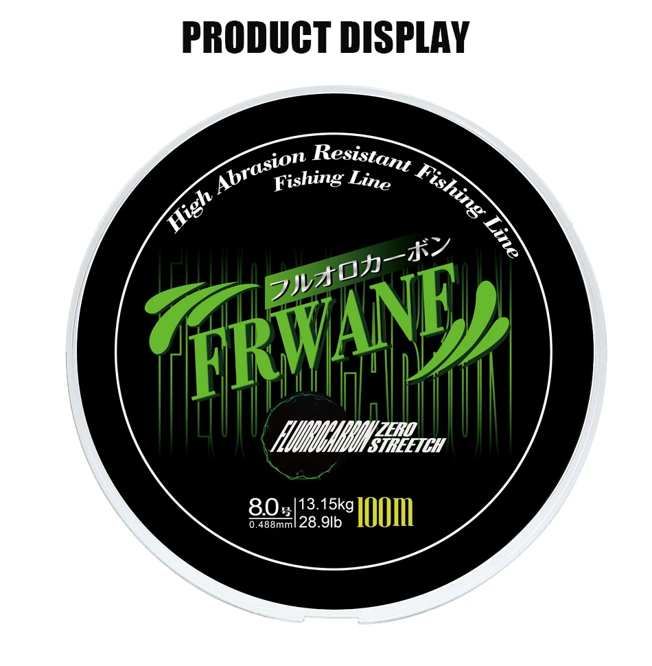 Monofilament Fishing Line Fluorocarbon (9)