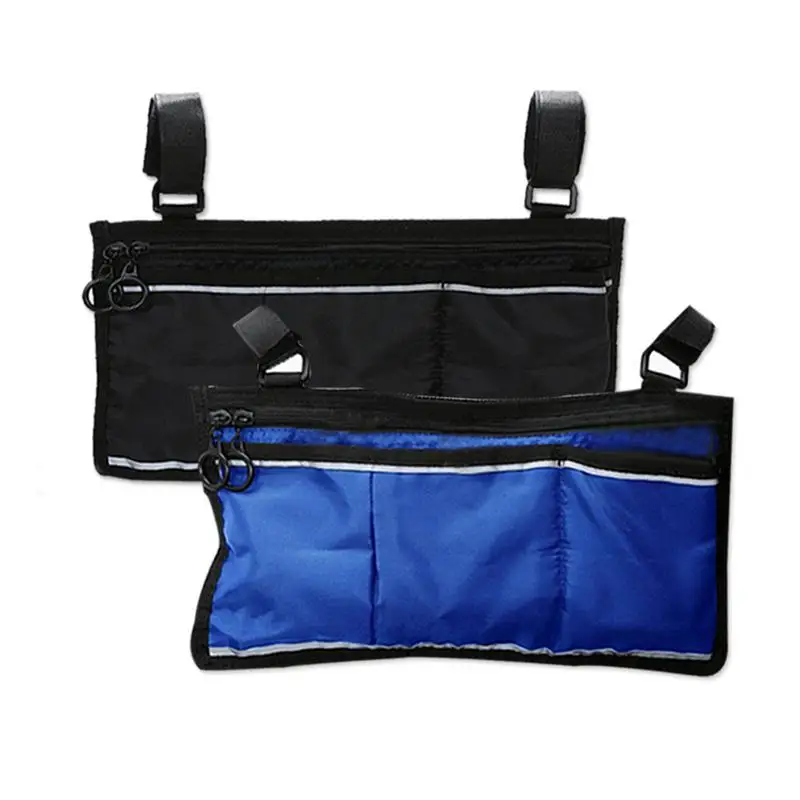 كرسي متحرك درابزين حقيبة حقيبة التخزين العالمي عربة اطفال المنظم الوليد النقل حقيبة التخزين عربة حامل سلة