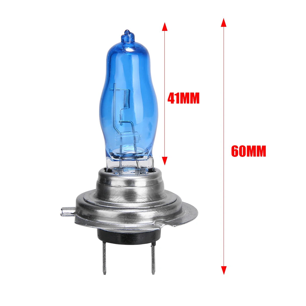 New Pair Super White Car H7 100W 12V HOD Xenon Light High Quality Halogen Headlight Light Bulb