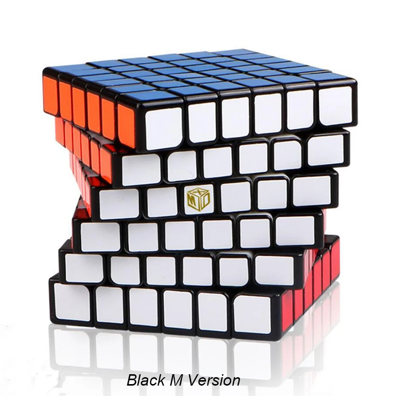 D-FantiX Qiyi Mofangge кубик рубика X-человек тень 6x6 Magic Cube Головоломки 6x6x6 профессиональный Игры Скорость кубик Регулярное/магнитная версия Скорость Cube