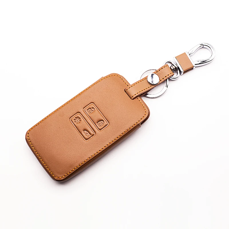 Porte-clés étui à clés de voiture en cuir pour renault koleos - SENEGAL  ELECTROMENAGER