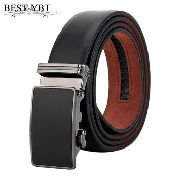 

Best YBT selling Men high quality fashion belt Alloy Automatic buckle simple Men belt Business affairs casual sport cowboy belt