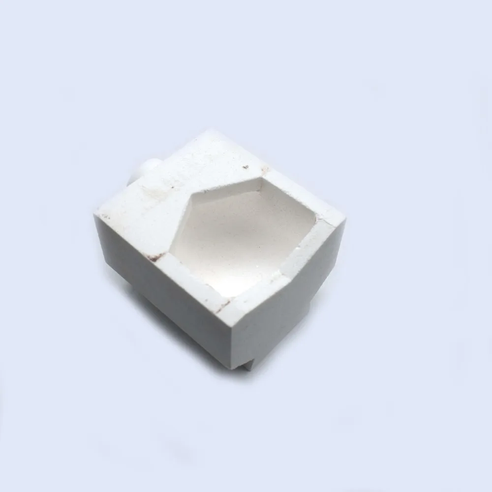 

Ceramic Crucible Boat Cup Furnace Melting Casting Refining Gold Silver Jewelry Workbenches Tools
