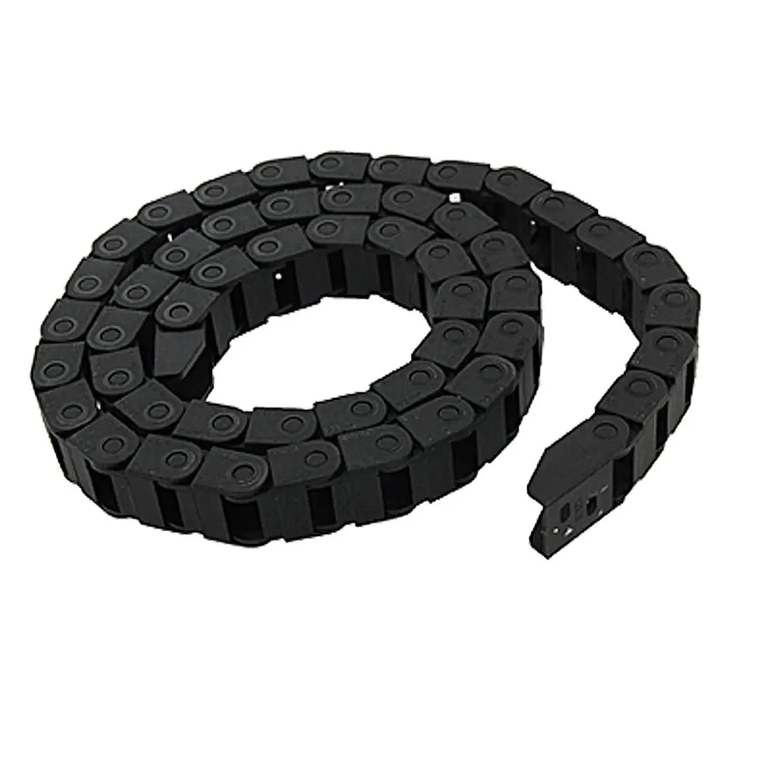Стиль черный пластик Цепной кабель несущей 10x15 мм для фрезерного станка с ЧПУ