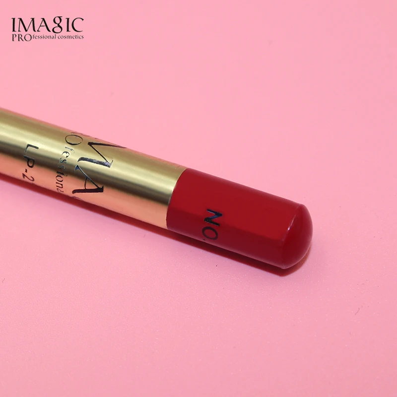 IMAGIC, новинка, матовый набор карандашей для губ, макияж, водостойкий, 3D контур, губы, пигмент, красная помада, карандаш для губ, карандаш для женщин, инструмент для красоты