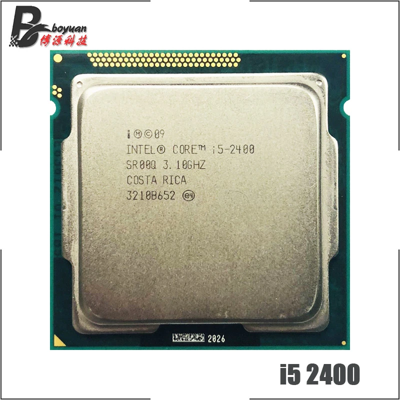Intel Core i5 2400 i5 2400 3.1 GHzクアッドコアCPUプロセッサ6m 95w ...