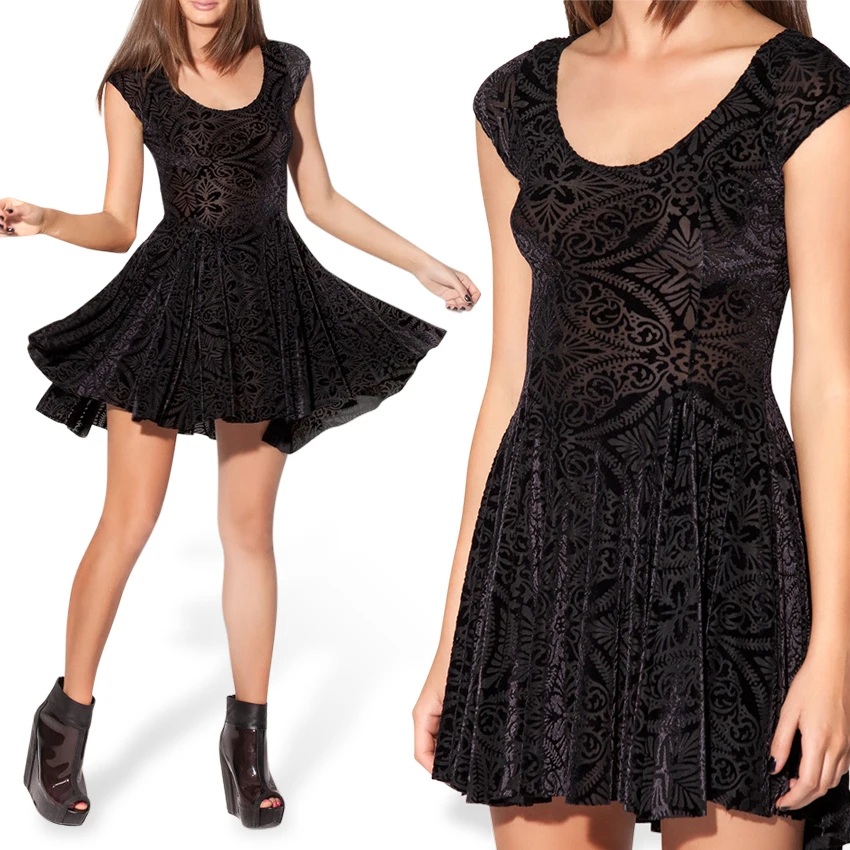 black milk velvet dress