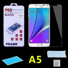 1000 шт. Премиум 0.3 мм 2.5D ультра тонкий закаленное Стекло Экран протектор Плёнки для Samsung Galaxy A5 A5000