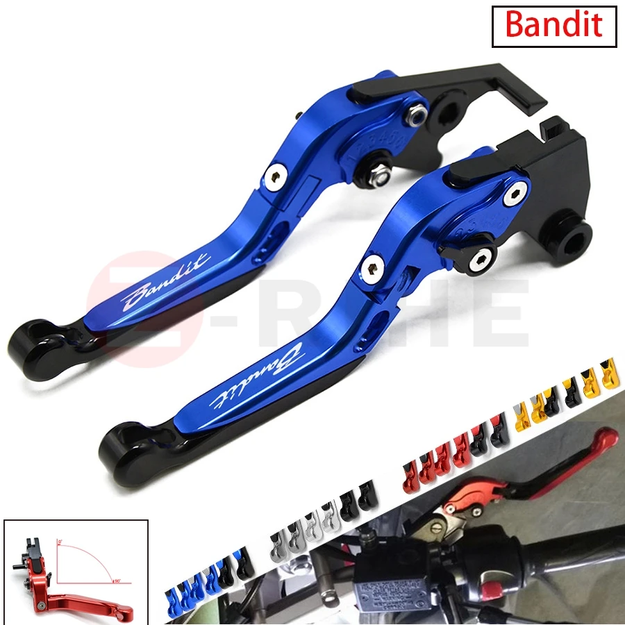

For Suzuki Bandit GSF650 GSF 650 Bandit 2005 2006 05 06 Motorcycle Aluminum Adjustable Folding Extendable Clutch Brake Levers