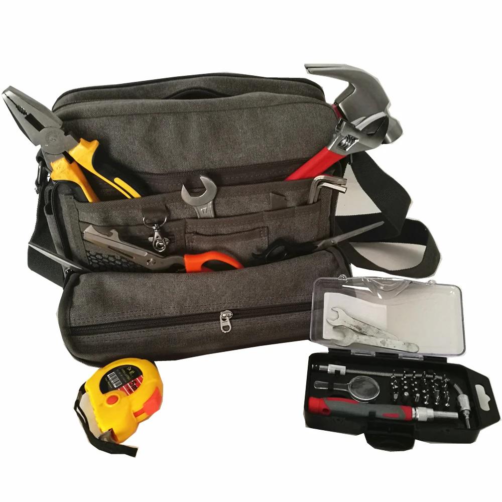 solid nice multifunction canvas gray tool kits garden kit farmer multi