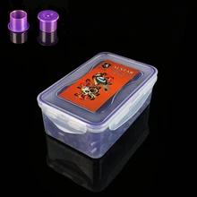 Alstar 800 шт. Пластик чернила татуировки Чашки Caps 11*10 мм Фиолетовый Средний Классический без База крышки чернила татуировки пигмент Чашки Colores тату