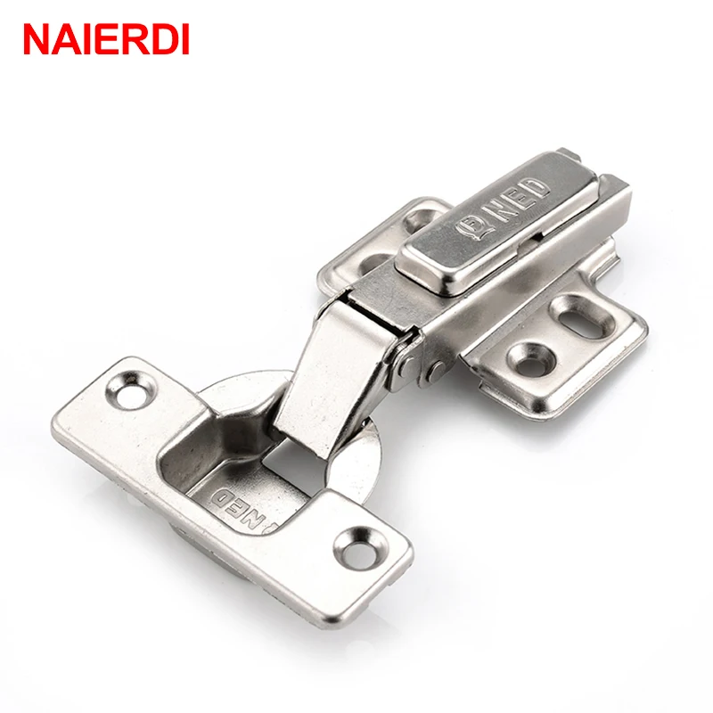 Goedkoop 2 stks NAIERDI Rustless Iron Scharnier Twee Force Kabinet Kast Scharnieren Universele Maat Scharnier Voor Keuken Meubelen Hardware