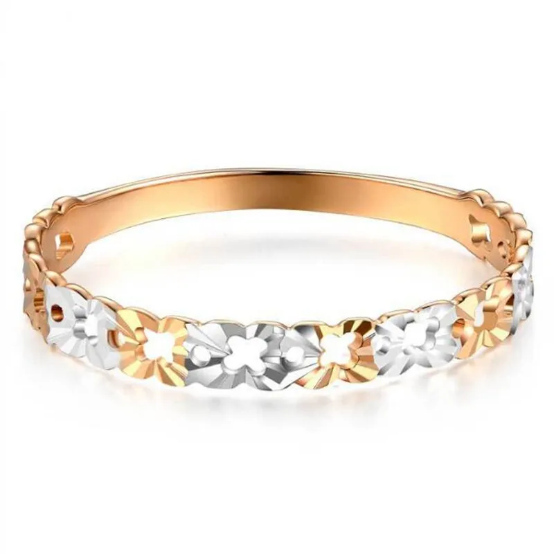 Модные 2 вида цветов цветы обручальные кольца для женщин Bijoux Anel Femme обручальное