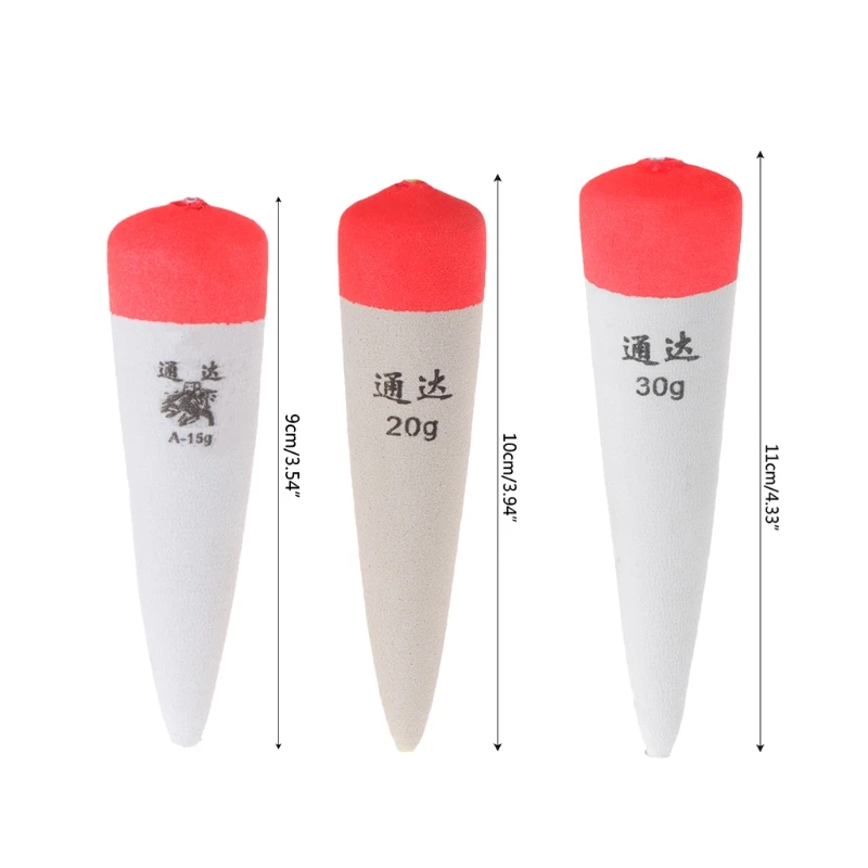 الصيد إيفا تعويم اكسسوارات 15g/20g/30g الطفو بوبر المياه المالحة السمك الطعم الصيد إيفا تعويم اكسسوارات 15g/20g/30g الطفو بوبر المياه المالحة السمك الطعم