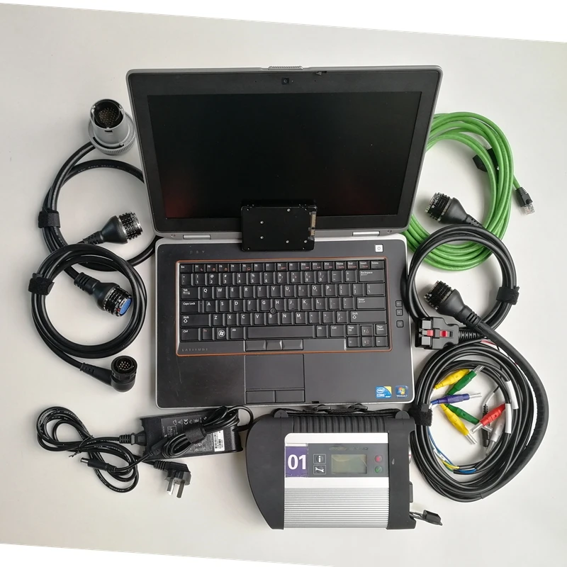 Mb Star C4 SD Auto Diagnose Tools with V09.2021 software X/Vediamo/DTS/EPC/WIS in SSD/HDD and Used Laptop E6420 I5 4G | Автомобили и