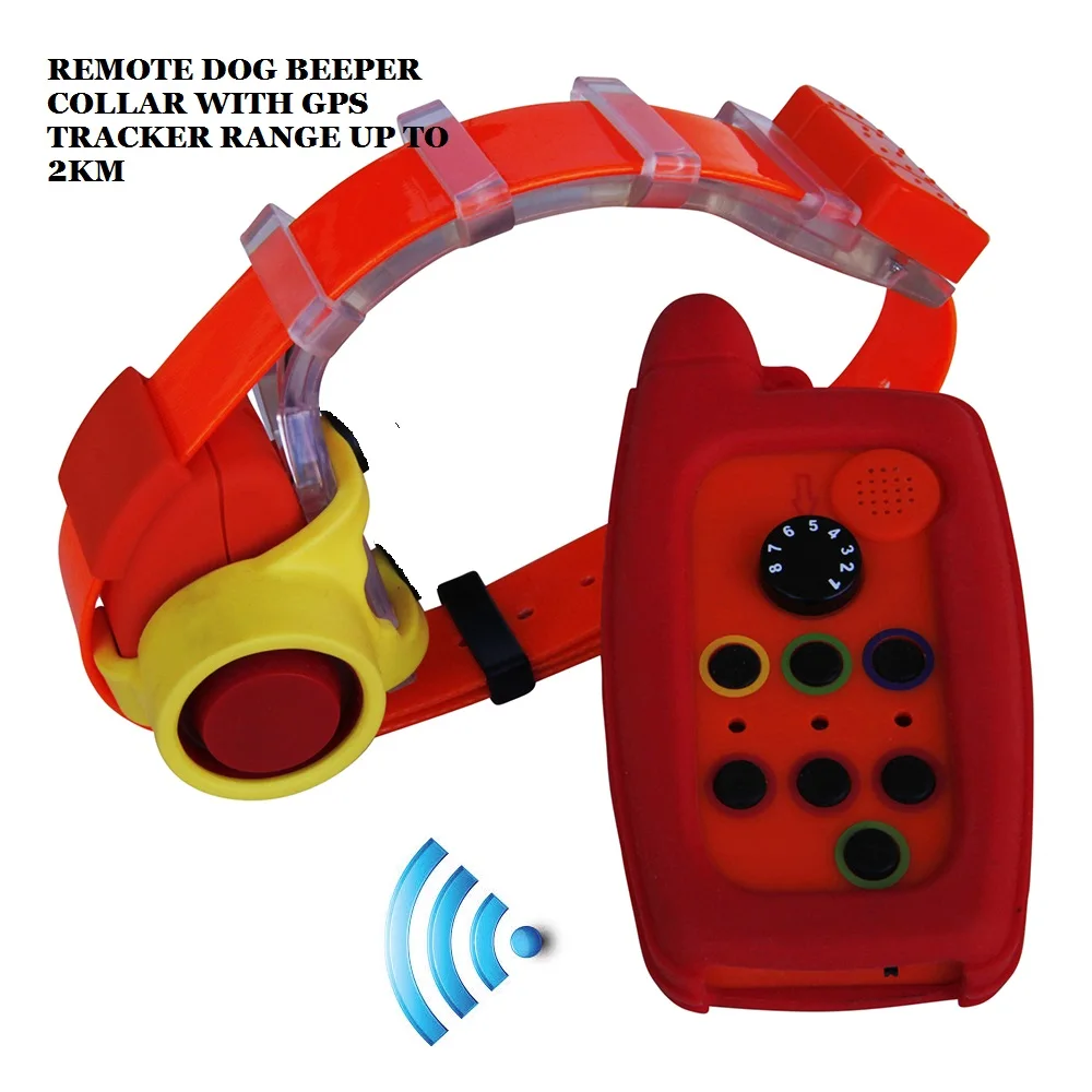 Водонепроницаемый ошейник и GPS трекер для охотничьей собаки 2 в 1|dog beeper collars|beeper