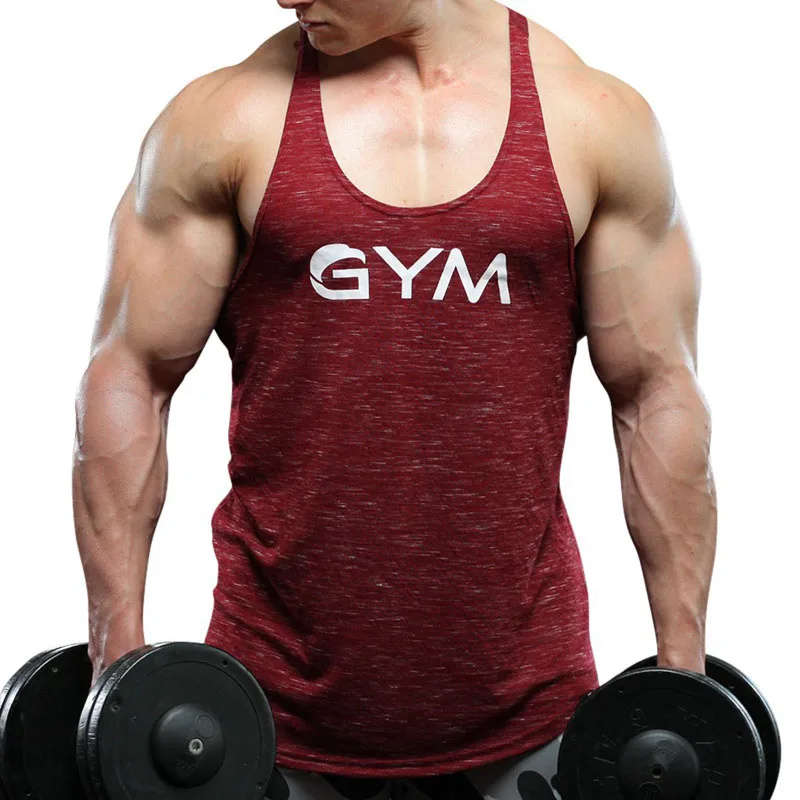 Gyms Bodybuilding Tank Top Men Stringer gyms Gorilla Wear Vest man