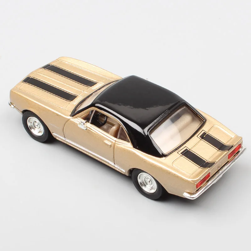 1/43 Масштаб Мини Винтаж 1967 Chevrolet Camaro Z28 Chevy гоночный автомобиль мышцы литья под давлением и автомобили-модельная игрушка миниатюрный коллектор