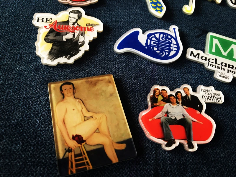 11 шт./партия акриловые наклейки на холодильник|magnet magnet|magnet stickermagnet blue |