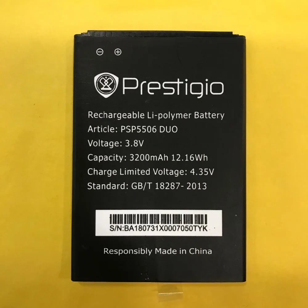 MLLSE 3200 мАч батарея для Prestigio Grace Q5 psp 5506DUO psp 5506 psp 5506 DUO мобильного телефона