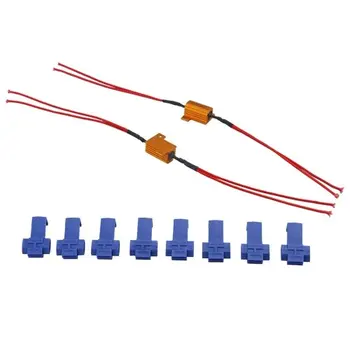 

2 PCS 25W 8R Decoding Resistance Band with Line Break Line Snaps