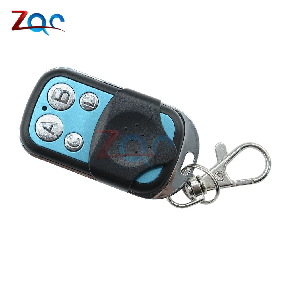 

Universal 4 Channel Wireless RF Remote Control Duplicator Copy 433MHz Electric Gate Garage Door Key Switch Controller