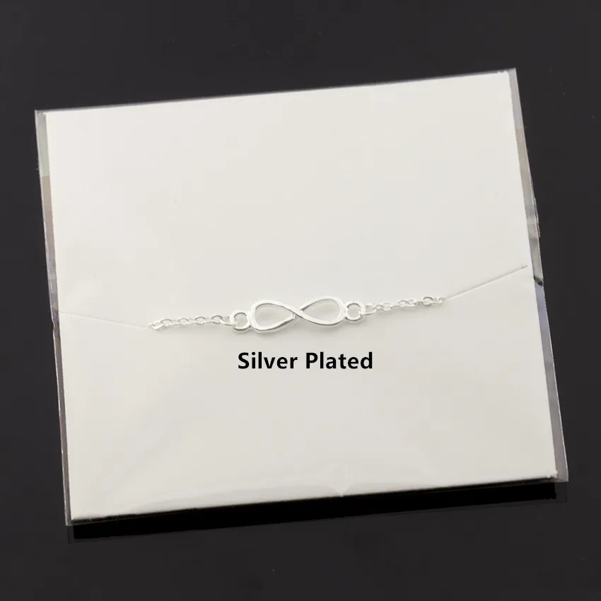 Женский браслет цепочка из нержавеющей стали с V образным вырезом|bracelets for|infinity charm